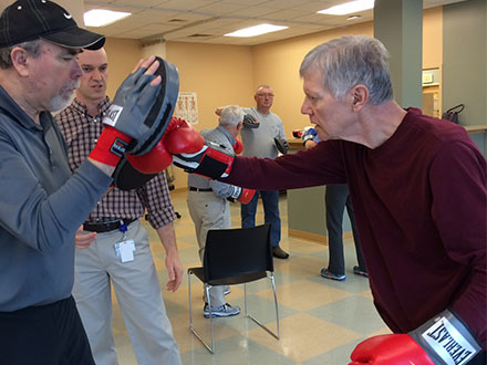 Boxing for Parkinson's