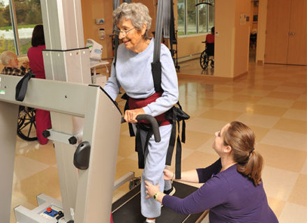 Patient using Lite Gait