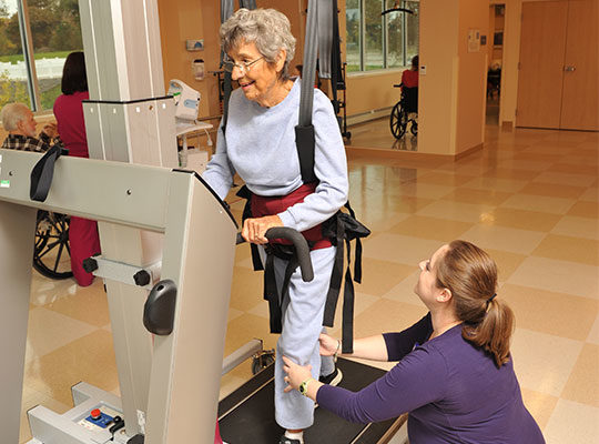 Patient using Lite Gait