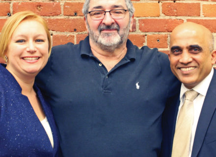 Dr. Grillo, Milton Taylor and Dr. Karanth