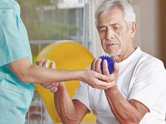 Man in Outpatient Therapy