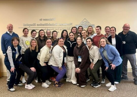 Northeast Rehab staff who participated in the CSRS training hosted at Northeast Rehab. 
